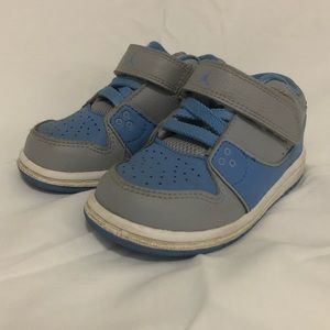 Blue baby Jordans
